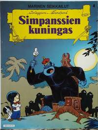 Marinen seikkailut 4 - Simpanssien kuningas.  (Sarjakuva - albumi, sopiva keräilykappaleeksi)