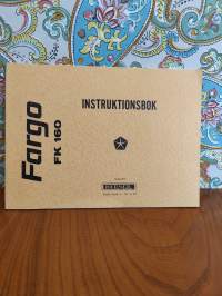 Fargo FK 160 - Instruktionsbok