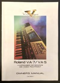 Roland VA-7/VA-5 - Owner&#039;s Manual