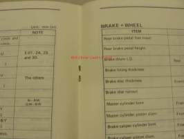 Suzuki GSX250 Supplementary Service Manual -huolto-ohjekirjan täydennysosa