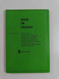 Missä on Golgata