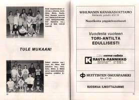 Lauttakylän Luja Huittinen Sarjaohjelma 93-94