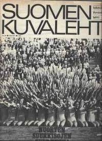 Suomen Kuvalehti 1971 nr 24 / Suurkisat, Lönnrotin kirjapainokatu,  lisää potenssia, Norjan öljy,
