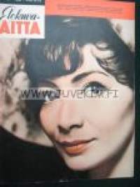 Elokuva-Aitta 1960 nr 13 (kannessa Juliette Greco. Tuntematon sotilas -elokuva Vichy´n filmijuhlilla. Lista ulkomaille viedyistä Suomi-filmeistä)