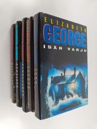 Elizabeth George -paketti (5 kirjaa) : Isän varjo ; Elenan tähden ; Vihollinen lähelläsi ; Mielessä petos ; Syntisen jäljillä