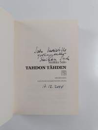 Tahdon tähden (signeerattu, tekijän omiste)