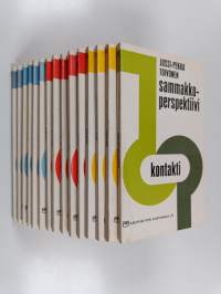 Kontakti-paketti (15 kirjaa) : Sammakkoperspektiivi ; Haaksirikko ; Heikki ; Apinamatka ; Häkkisielut ; Välimaailmaa ; Kun aika on ; Meri, kesä ; Kesäleikki ; Min...