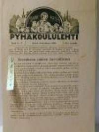  Lasten Pyhäkoululehti 1935   6-7