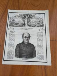 Suomen Kuvalehti No.106 1877,sis. Runeberg on kuollut! - artikkelin