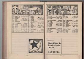 Työväen kalenteri v.1923.