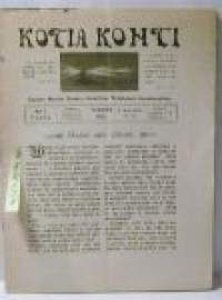 Kotia kohti   1  1918