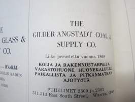Ohion, Pensylvanian ja West Virginian Suomalaisen Raittiusliiton Kesäjulkaisu 1929