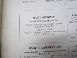 Ohion, Pensylvanian ja West Virginian Suomalaisen Raittiusliiton Kesäjulkaisu 1929