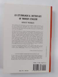 An Etymological Dictionary of Modern English
