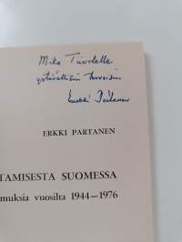 Yrityksen johtamisesta Suomessa : kokemuksia vuosilta 1944-1976 (signeerattu, tekijän omiste)