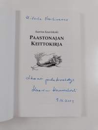 Paastonajan keittokirja (signeerattu, tekijän omiste)