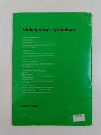 Iloinen viuluniekka 1 + säestyskirja