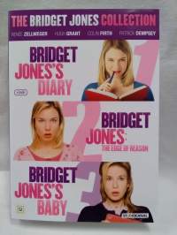 3 x dvd The Bridget Jones Collection suomitekstit