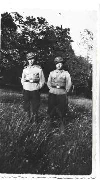 Armeijakaverit  1936 - sotilasvalokuva, valokuva