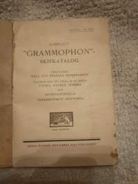 Gramophone skifkatalog v. 1915/16