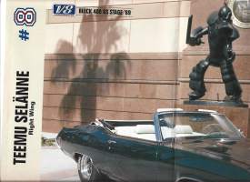 Buick 400 GS Stage ´69 Teemu Selänne  -  juliste taitettu kirjekokoon