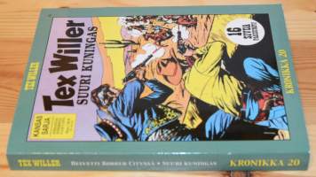 Tex Willer kronikka 20 Helvetti Robber Cityssä &amp; Suuri kuningas