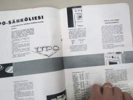 Upo uutta 1959 Kesäkuu -ajankohtaista perheenemännille - Upo Osakeyhtiön tuotannon esittelyä -asiakaslehti -customer magazine