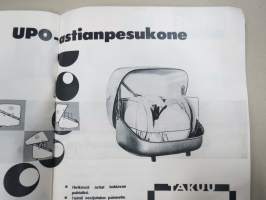 Upo uutta 1959 Kesäkuu -ajankohtaista perheenemännille - Upo Osakeyhtiön tuotannon esittelyä -asiakaslehti -customer magazine