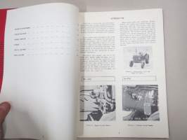 McCormick International B-275 Diesel Tractor Operator´s Manual -käyttöohjekirja englanniksi