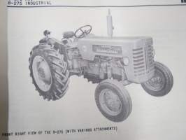 McCormick International B-275 Diesel Tractor - Regular and Industrial models - Parts Catalogue