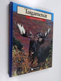 Taigametsät : susi, maakotka, ilves, metsäkissa, hirvi, kärppä, kekomuurahainen, yöperhoset