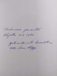 Kosketuskohtia (signeerattu, tekijän omiste)