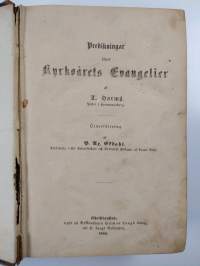 Predikningar öfwer kyrkoårets evangelier