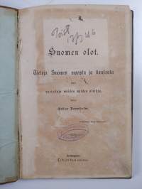 Suomen olot : tietoja Suomen maasta ja kansasta : ynnä vertailuja muiden oloihin