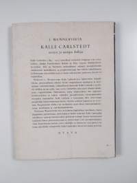 Kalle Carlstedt : metsien ja rantojen kulkija