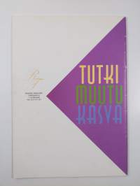 Tutki - muutu - kasva : Timo Hämäläinen 19.11.-22.12.1996, Riihimäen taidemuseo