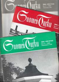 Suomen Turku  1982 nr 2,3 ja 4 yht 3 lehteä