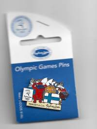Sydney Olympialaiset  2000 - pinssi  rintamerkki  alkuperäispakkaus