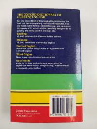 The Oxford dictionary of current English