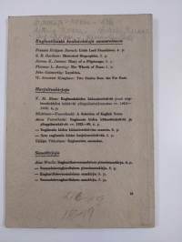 Englanninkielen ylioppilaskirjoitukset vuosina 1921-1955, 1 : Tekstit