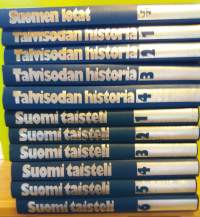 Sotiemme suurlukemisto: Suomi taisteli 1-6, Talvisodan historia 1-4, Suomen lotat. (Sotahistoria)