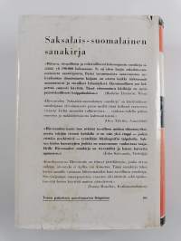 Saksalais-suomalainen sanakirja = Deutsch-finnisches Wörterbuch