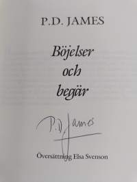 Böjelser och begär (signeerattu)