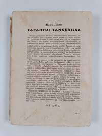 Tapahtui Tangerissa