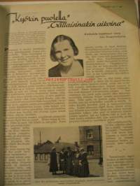 Kotiliesi 1933 nr 14-15 Kansikuva: Rudolf Koivu, suhteemme kesänaapureihin (Elsa Hästesko), varjoja auringon maassa (Elisabeth Kurkiala), nyt valmistamme kesäkeittoa