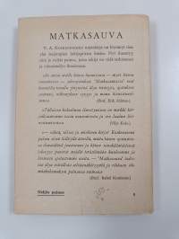 Matkasauva : katkelmia ja säkeitä päiväkirjasta