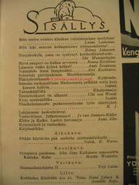 Kotiliesi 1934 nr 20 lokakuu 1934. kansi Martta Wendelin, lämmin vaiko kylmä kellari, norjalaiskylä, jossa on syntynyt maailmankuulu kotiteollisuustuote