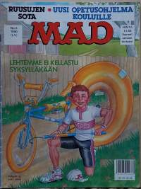 Suomen Mad 6/1990.  (Sarjakuvalehti)
