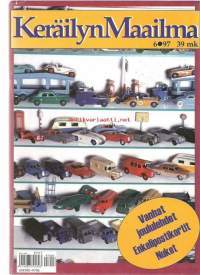 Keräilyn Maailma  1997 nr 6 - vanhat joululehdet, enkelipostikortit, nuket, Unto Koistinen, tulitikkuaskit, purkkakuvat, koko kansan talkoot, koulukeräily