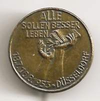 Aller sollen besser leben Dusseldorf 1953 -  rintamerkki